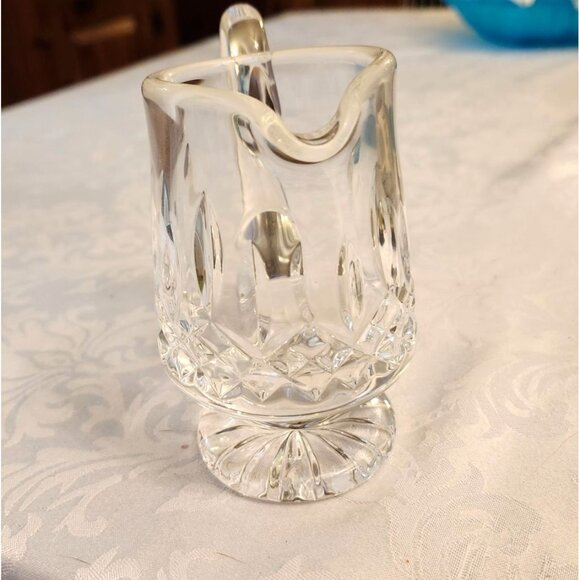 Waterford Lismore Crystal Footed Creamer - Picture 3 of 4